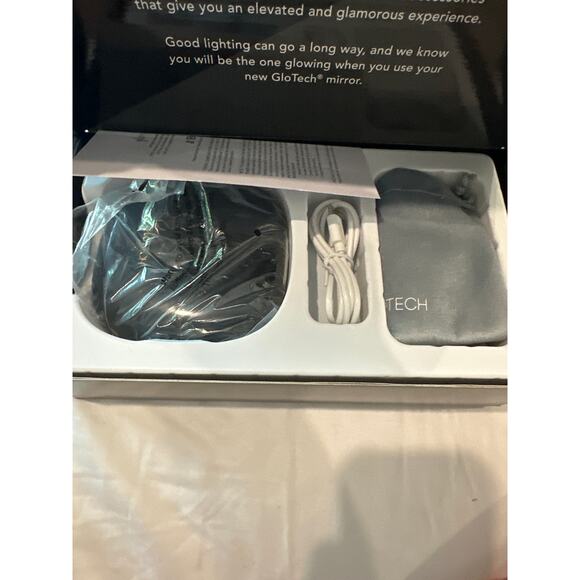 glo TECH LED Compact Mirror, Black - Picture 10 of 10